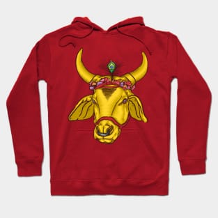 Cow gold Hoodie